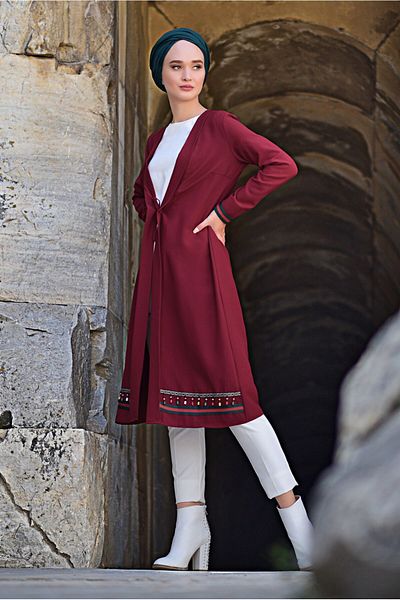 TRENDTESETTÜR Bead Embroidered Jacket 6435