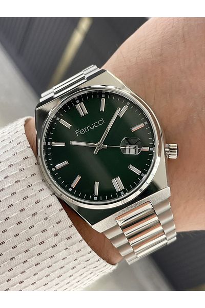 Ferrucci Steel Men's Wristwatch