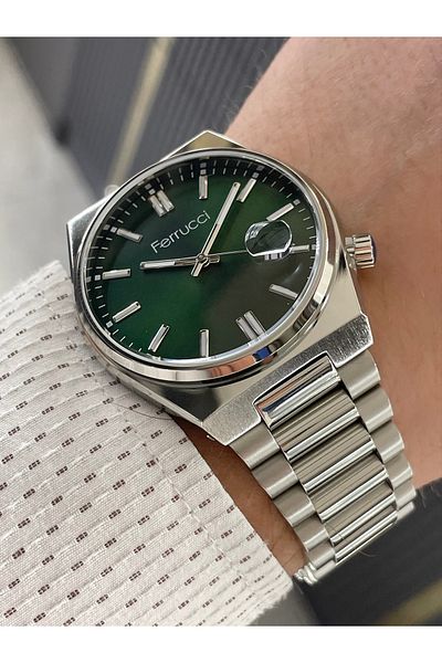 Ferrucci Steel Men's Wristwatch