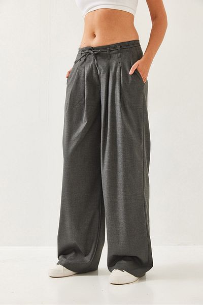 Bianco Lucci Plissee-Palazzo-Hose für Damen 60351229