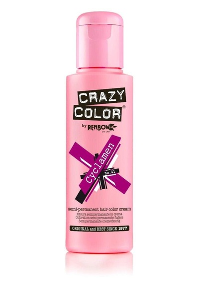 Crazy Color Cream Cyclamen #41 | 100 Ml