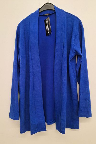Ebsumu Cardigan largi cu nervuri de mărime mare pentru femei