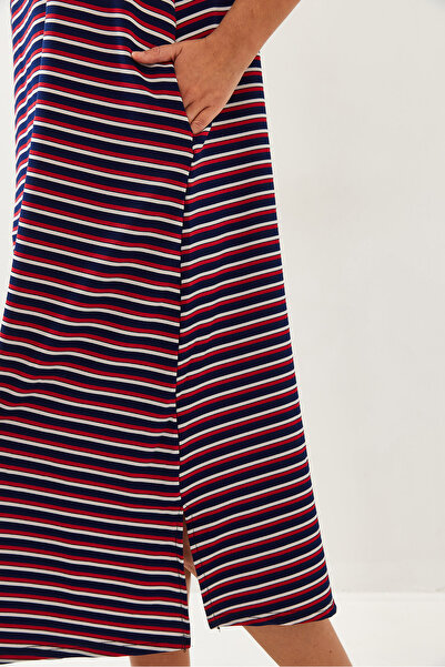 Bianco Lucci Kadın Uzun Kloş Elbise 60351252