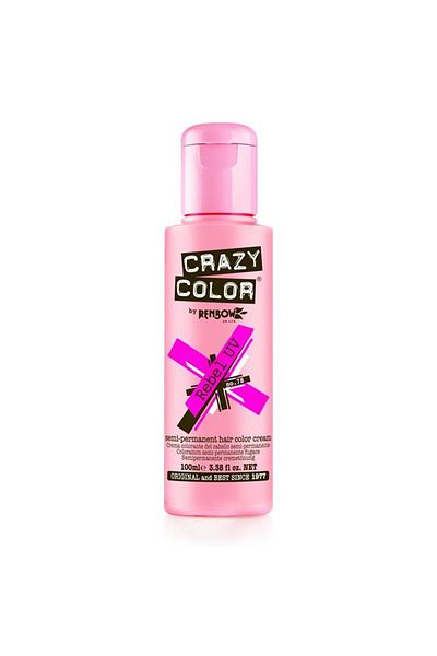 Indola لون الشعر النيون Crazy Color | Neon Pink Rebel - 100 مل