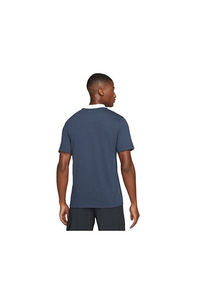 Nike Ανδρικό μπλουζάκι πόλο ποδοσφαίρου Navy Blue Dri Fit Park - CW6933-451