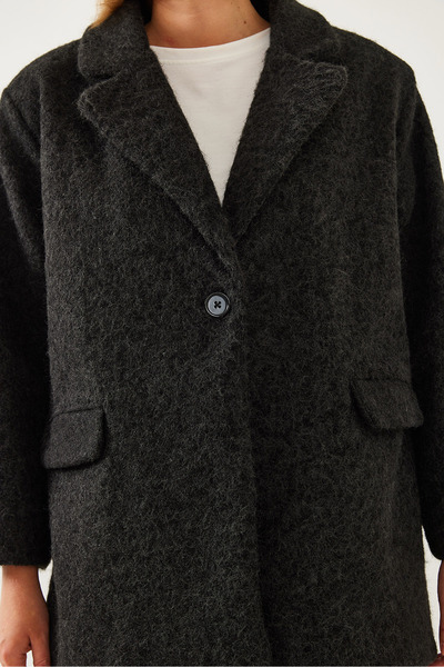 SHADE Kadın Salaş Kaşe Kaban