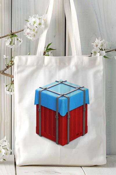 ART HEDİYE Τυπωμένη τσάντα ώμου με το παιχνίδι pubg Battlegrounds, μοντέλο 4