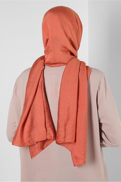 Alvina ALVINA Σάλι με μοτίβο βισκόζης Houndstooth 8258