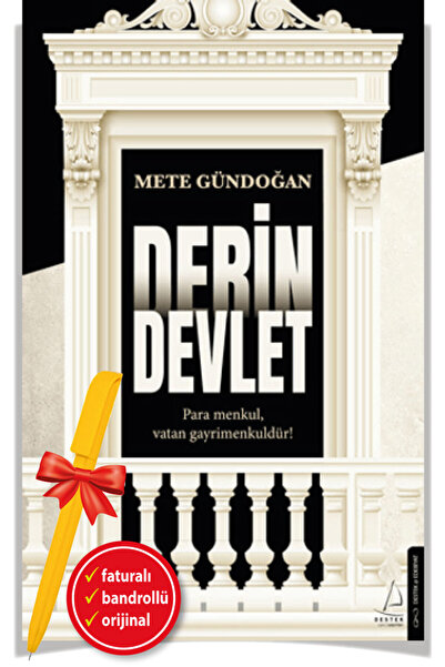 Destek Yayınları Alfa Kalem+Derin Devlet (Mete Gündoğan) YENİ Roman /Destek K...