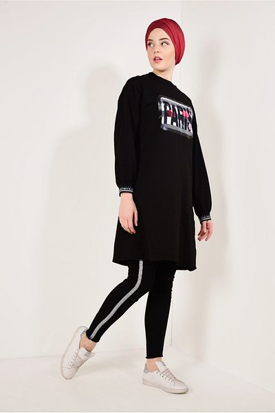 TRENDTESETTÜR Printed Sports Tunic 2157