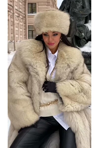 Goldmine Peluş Tüylü Rus Kalpak Şapka