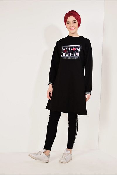 TRENDTESETTÜR Printed Sports Tunic 2157