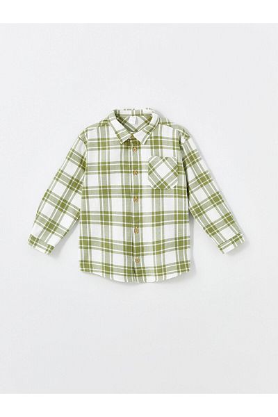 LC Waikiki Lcw Kids Plaid Long Sleeve Plaid Boy's Shirt