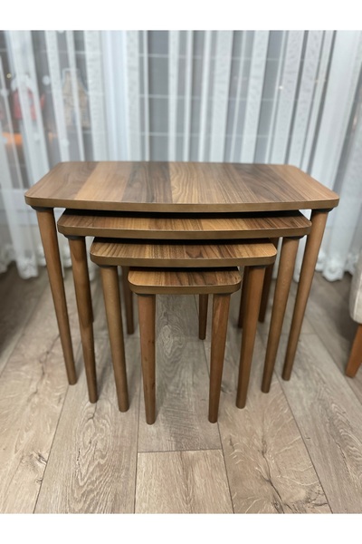 anthome Valencia Zigon Sehpa MDF 4'lü