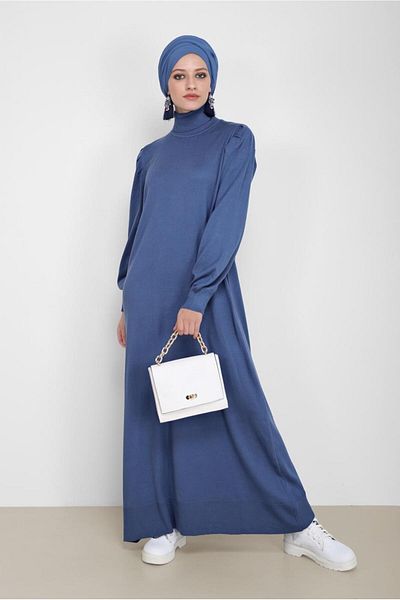 Alvina Πλεκτό Φόρεμα Basic Model 42061