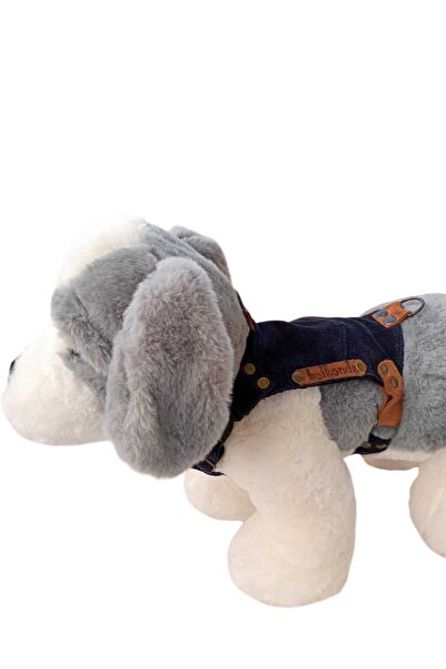 balkonda Köpek Göğüs Tasması Minik Irk Kadife Cepli Göğüs Ölçüsü:25-40cm Ayarlamalı 3-7kg Dog Harness Gt2-27