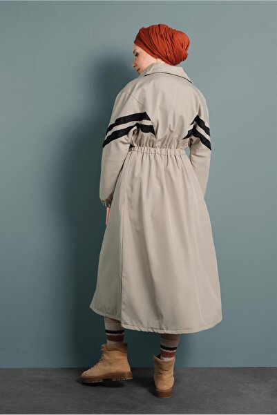 TRENDTESETTÜR 4000 Μοντέλο Καμπαρντίνα με κορδόνι στη μέση