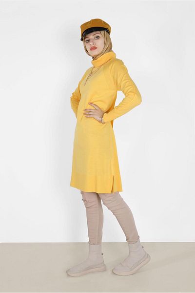 Alvina 42002 Model Classic Knitwear Tunic