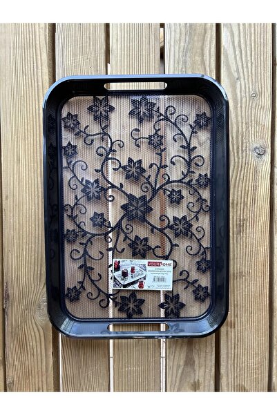 Genel Markalar Sarmaşık Dikdörtgen Büyük Tepsi (RENKLİ)