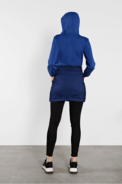 TRENDTESETTÜR Жіночий темно-синій (SAKS) куртка з капюшоном і деталями 1302