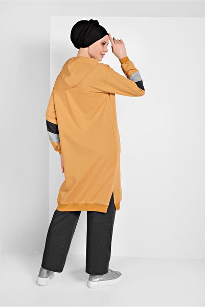 TRENDTESETTÜR 46104 Model Hooded Tracksuit Set