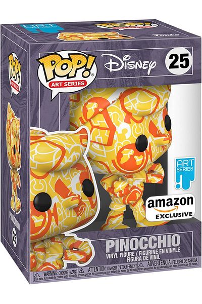 Funko Pop! Artist Series: Disney Treasures from the Vault - Pinocchio, Amazon Exclusive