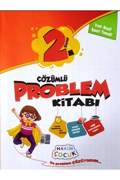 Hakim Yayınları HAKİM ÇOCUK 2.Sınıf Problem Kitabı 2024 (degerkitap)