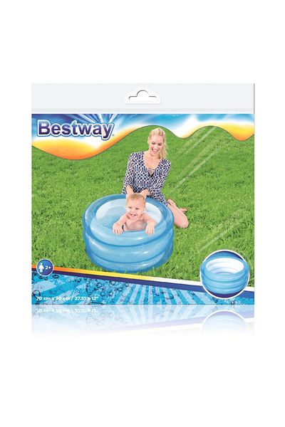 NLB TİCARET 51033-MAVİ - HAVUZ 70CM 3 BOLMELI 36 (Lisinya)