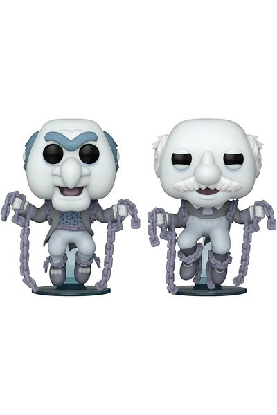 Funko بوب! أفلام: أغنية عيد الميلاد الدمية - ستاتلر وأخوات وادورف مارلي، 2 حزمة