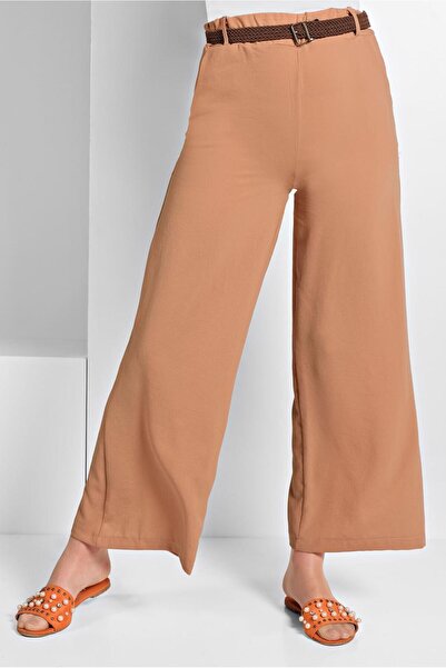 TRENDTESETTÜR Women's Pink (S. SHELL) Wide Leg Trousers 00200