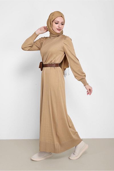 Alvina Πλεκτό Φόρεμα Basic Model 42061