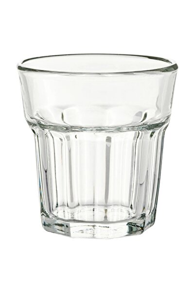 IKEA 6 Adet Espresso Bardağı Yükseklik 7 Cm İkea 6'lı Set Cam Bardak Şeffaf Hacim: 100 ml