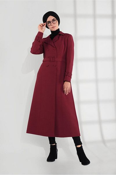 TRENDTESETTÜR Καμπαρντίνα με διπλό στήθος 1340