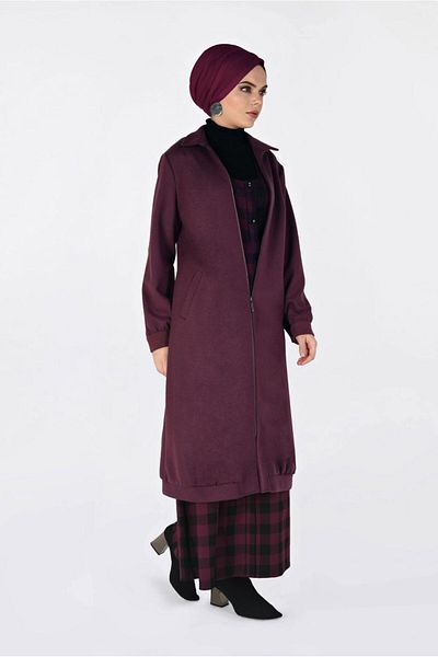 TRENDTESETTÜR Γυναικείο ροζ (ROSE) Φορέστε με φερμουάρ από το πάνω μέρος 4822