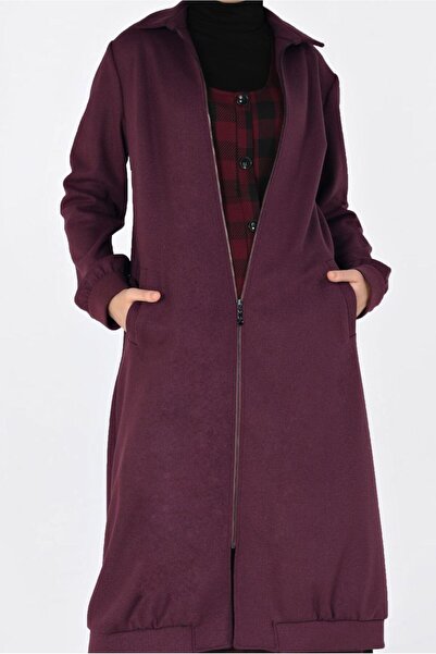 TRENDTESETTÜR Women's Pink (ROSE) Zip-up Clothes 4822