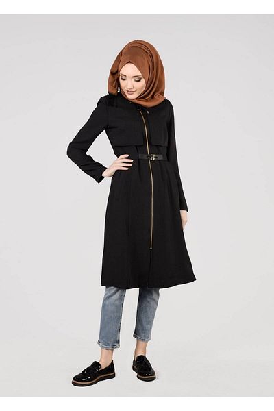 TRENDTESETTÜR T 1785 Yoga Hijab Trench