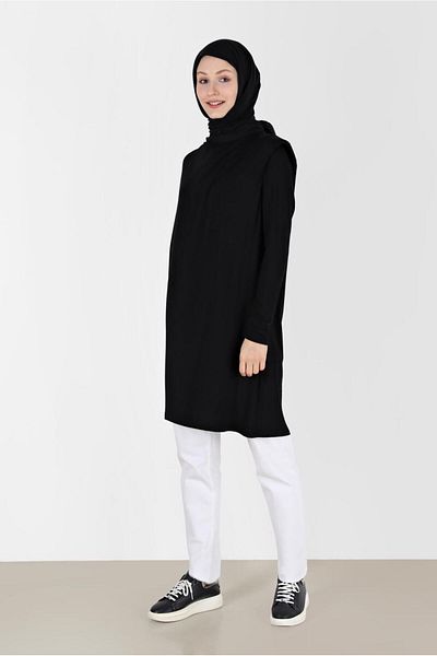 Alvina DUMPED COLLAR TUNIC 42389