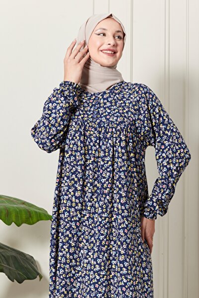 fistan Shirring Robadan Nasturi în față Țesătură viscoză Îmbrăcăminte pentru ...