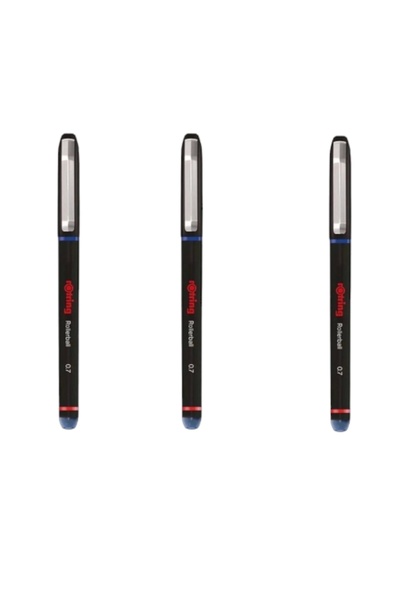 Rotring Roller Kalem 07 mm Mavi 2146106 3 Adet