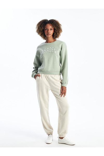 LC Waikiki Γυναικείο φούτερ XSIDE Crew Neck με στάμπα