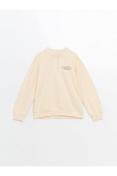 LC Waikiki Γυναικεία φούτερ με λαιμόκοψη LCW Kids Polo