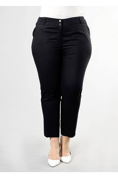 TRENDTESETTÜR Women's Black T 7976 New Nice Pants