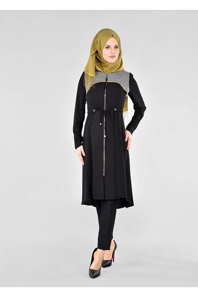 TRENDTESETTÜR T 1709 Μοντέλο Σουφλέ Hijab Trench