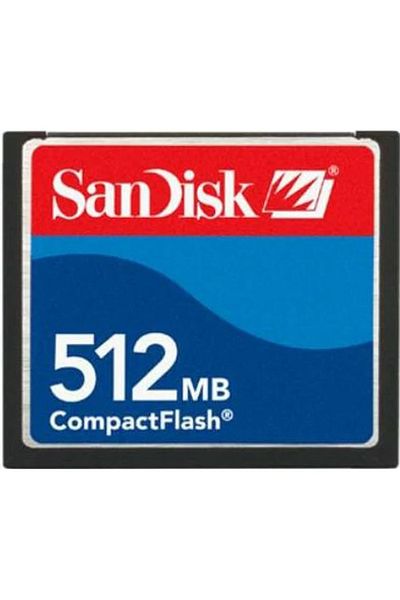 SanDisk 512 Mb Cf Compact Flash Memory Card Cnc Machine Card