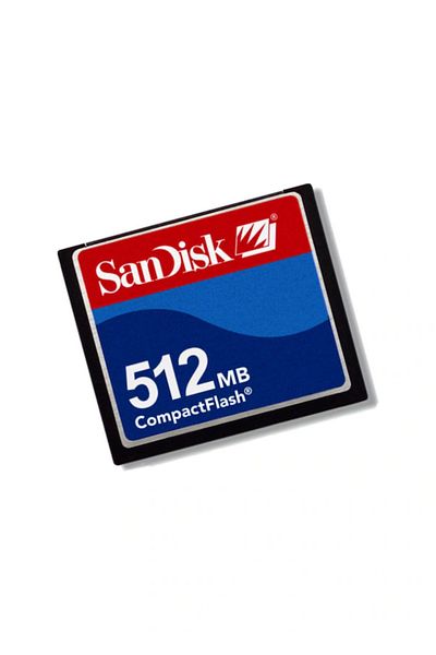 SanDisk 512 Mb Cf Compact Flash Memory Card Cnc Machine Card