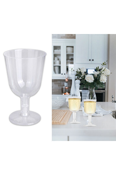 Partimarka Şeffaf Plastik Kadeh 6 Adet