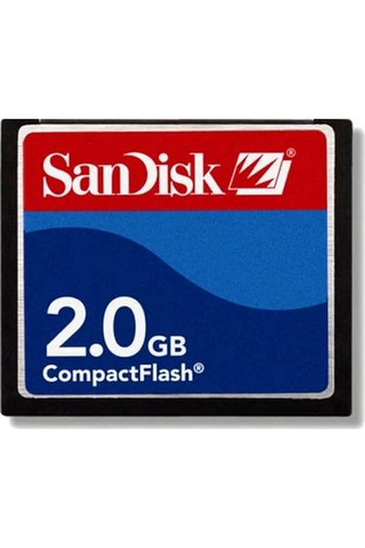 SanDisk بطاقة ذاكرة فلاش CF مدمجة بسعة 2 جيجابايت