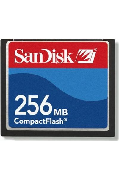 SanDisk بطاقة ذاكرة فلاش مدمجة 256 ميجا بايت Cf بطاقة CNC للكاميرا