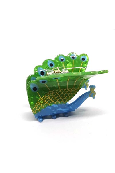 Daily Bazaar Cataramă cu model de păun, cu perla de os, cu închidere