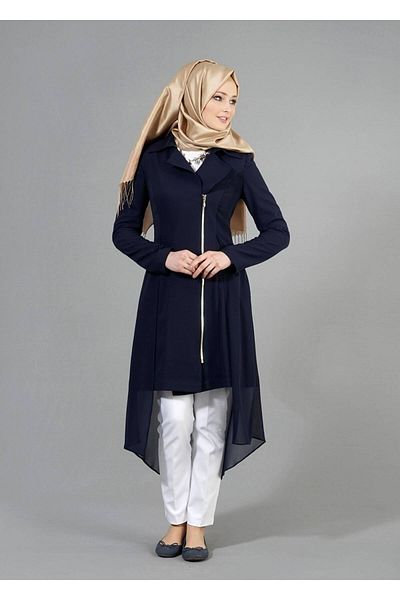 TRENDTESETTÜR T 1446 Μοντέλο Nazenin Trench Coat